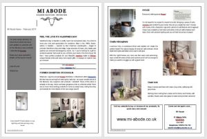 Mi Abode Marketing Newsletter